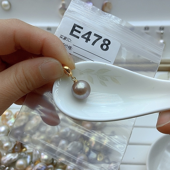 淡水珍珠颈饰银S925镶嵌