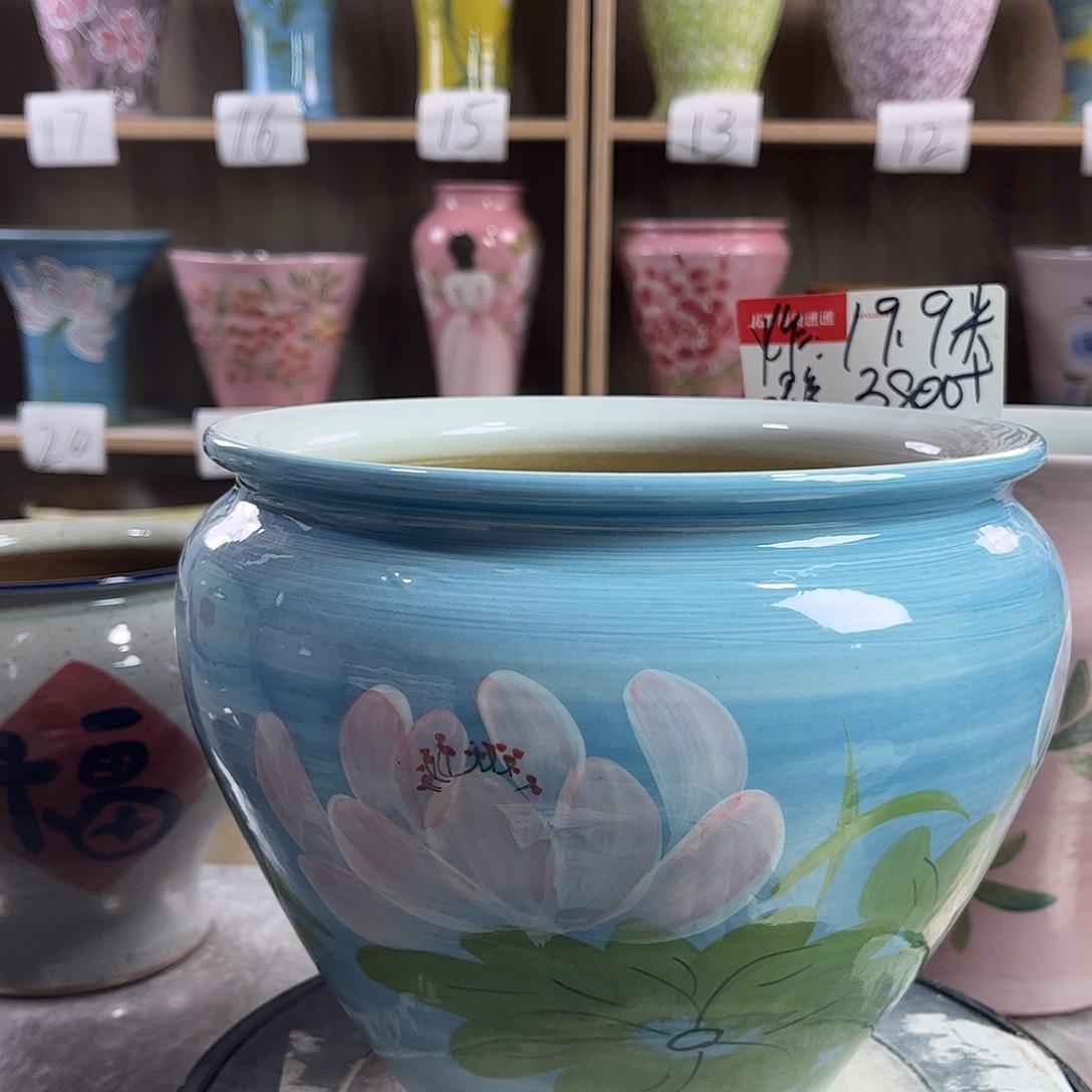 景德镇陶瓷花盆花盆