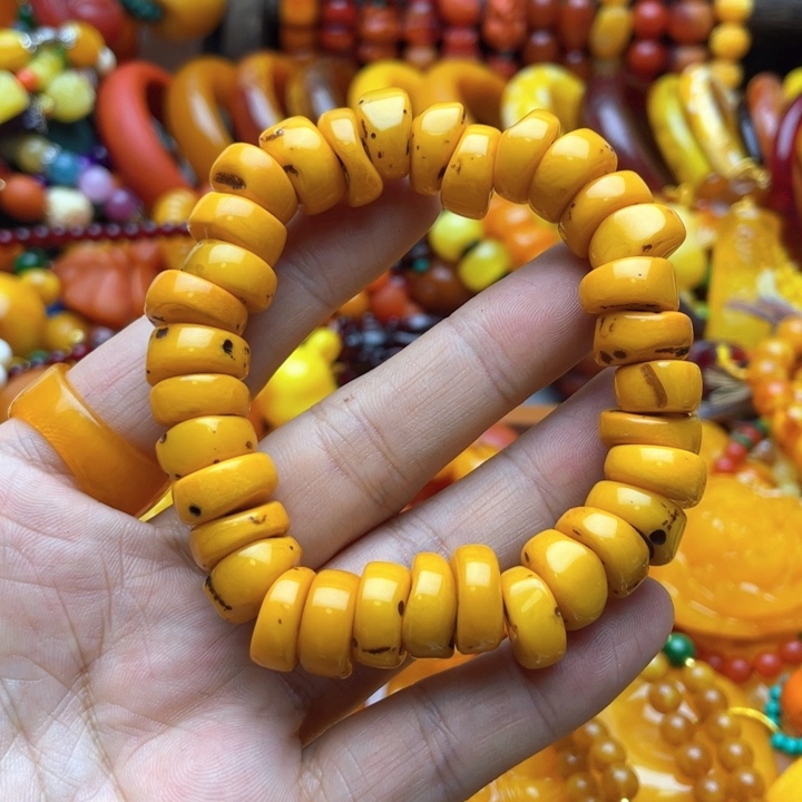 树脂制品22号算盘手串
