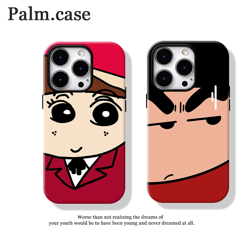 菲林二合一适用华为/oppo/vivo/小米/一加/苹果17手机壳蜡笔小新