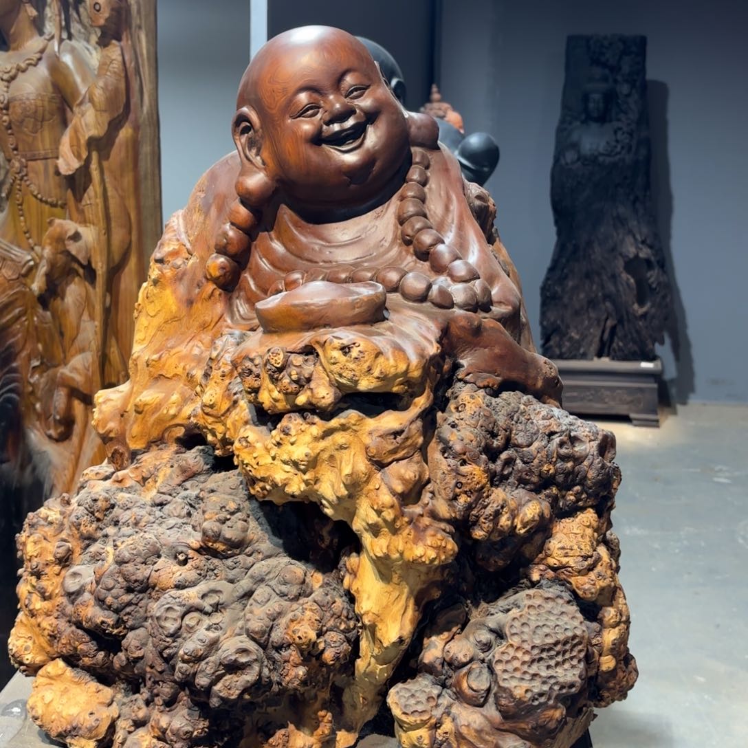 香樟木陈*华胡杨木弥勒