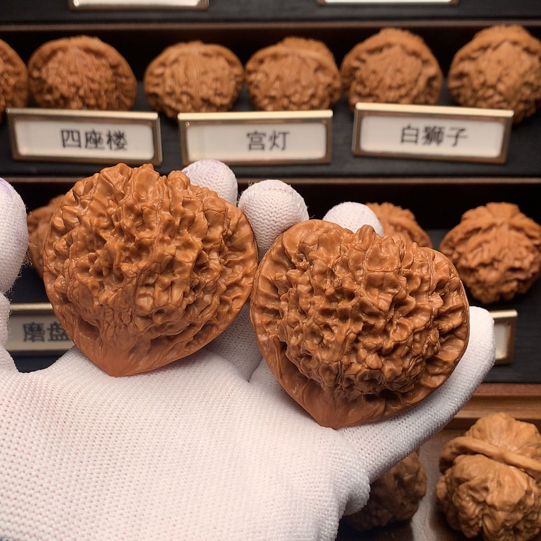 文玩核桃吊坠37号官帽53+