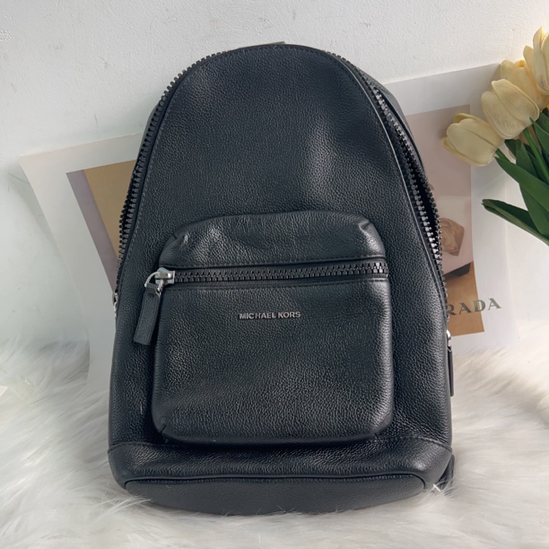 95新 MICHAELKORS/迈克高仕 迈克高仕黑色薯条单肩包