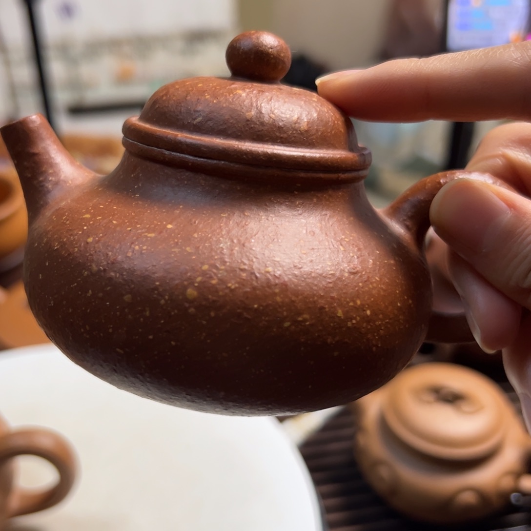 紫砂茶壶Z*心红将破容天180
