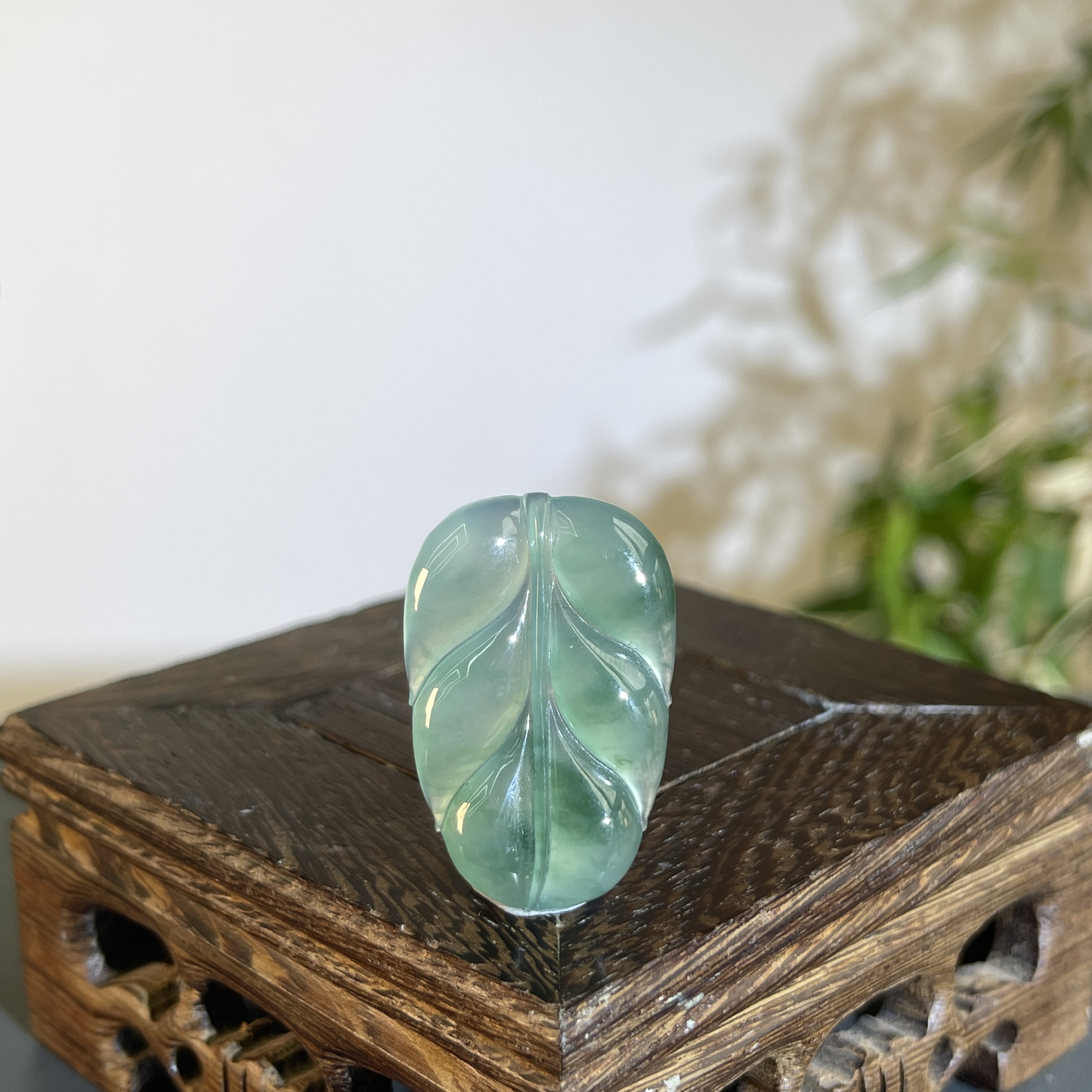 JTW24-151  天然缅甸A货翡翠  金枝玉叶