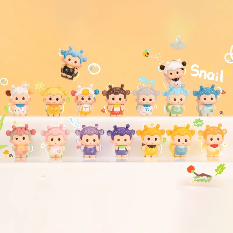 【貂蝉】拆盒-拆开不退-气气蜗宝粒萌粒盲袋-直播现拆！！