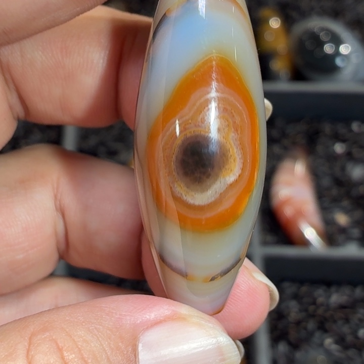 玛瑙/玉髓散珠_HEIMORI 天然天珠