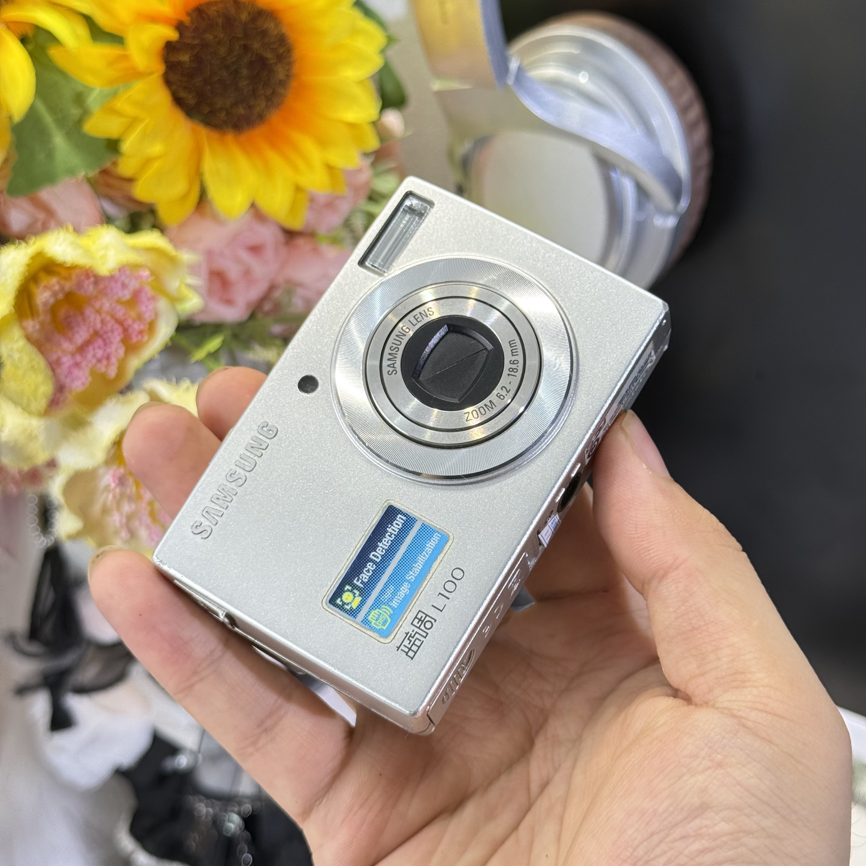 9新 Samsung/三星 三星l100冷白皮柔焦适合新手复古滤镜多带配件