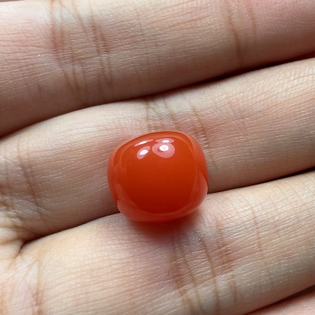 漂***云南红玛瑙珠子未镶嵌