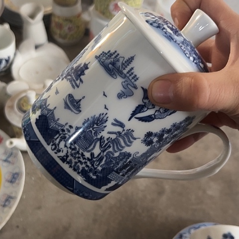 瓷其他咖啡杯一套