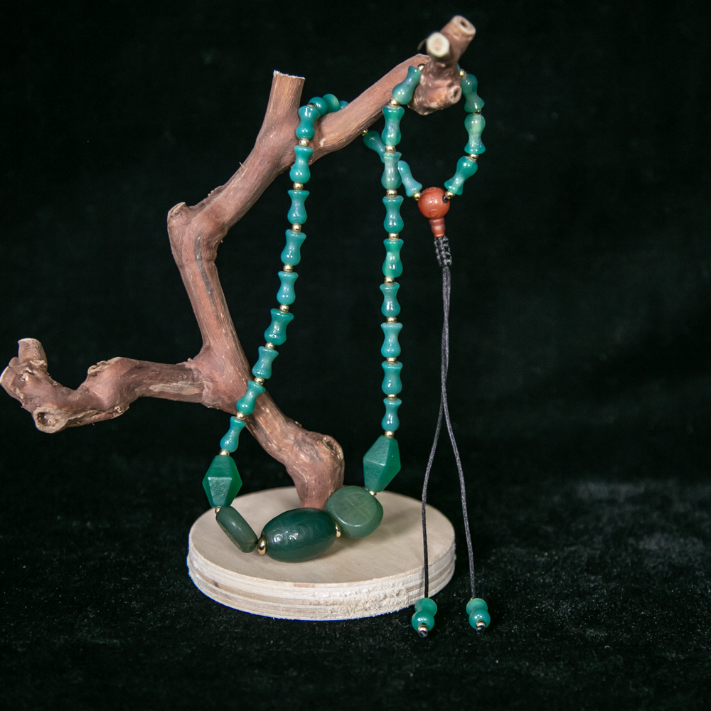 玛瑙项链HLXYQ-2807（评级撕毁不退）