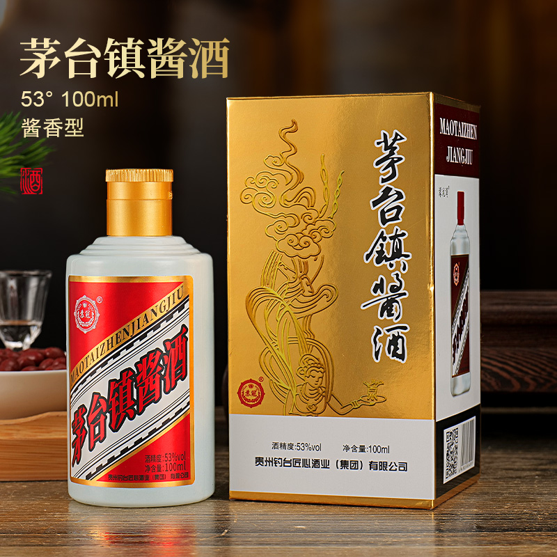 苏冠苏冠qc1苏冠苏冠茅台镇酱酒100ml单瓶53%Vol53%Vol53%Vol