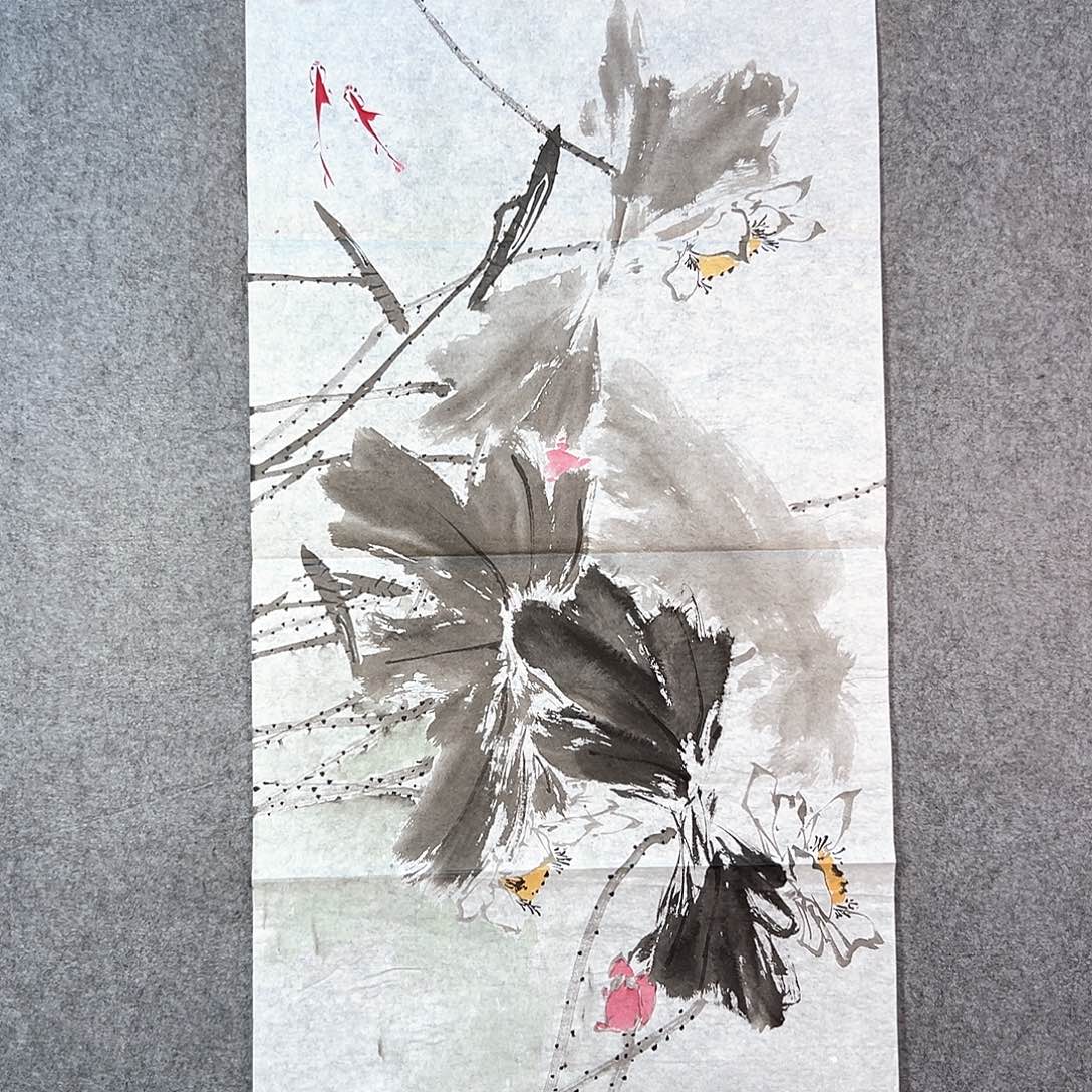 国画302 牡丹花盛开时节最喜欢