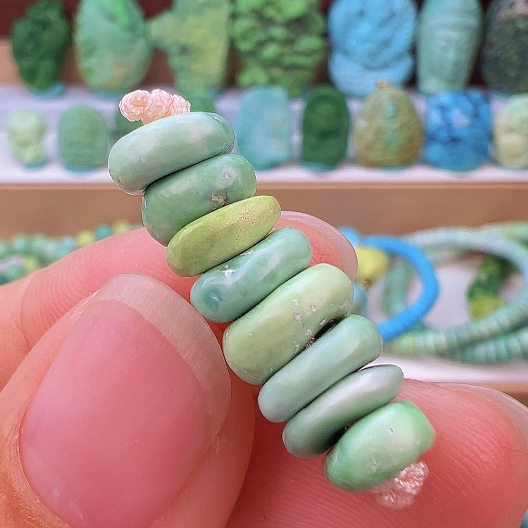 未镶嵌绿松石项链