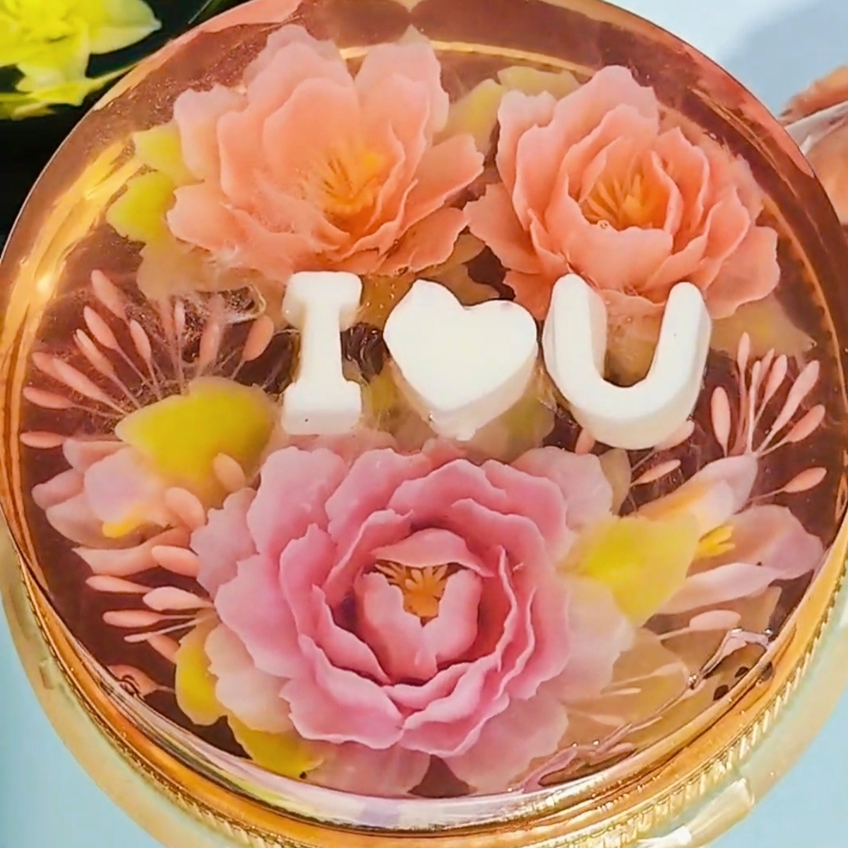 果冻花和花样摆摊果冻课程