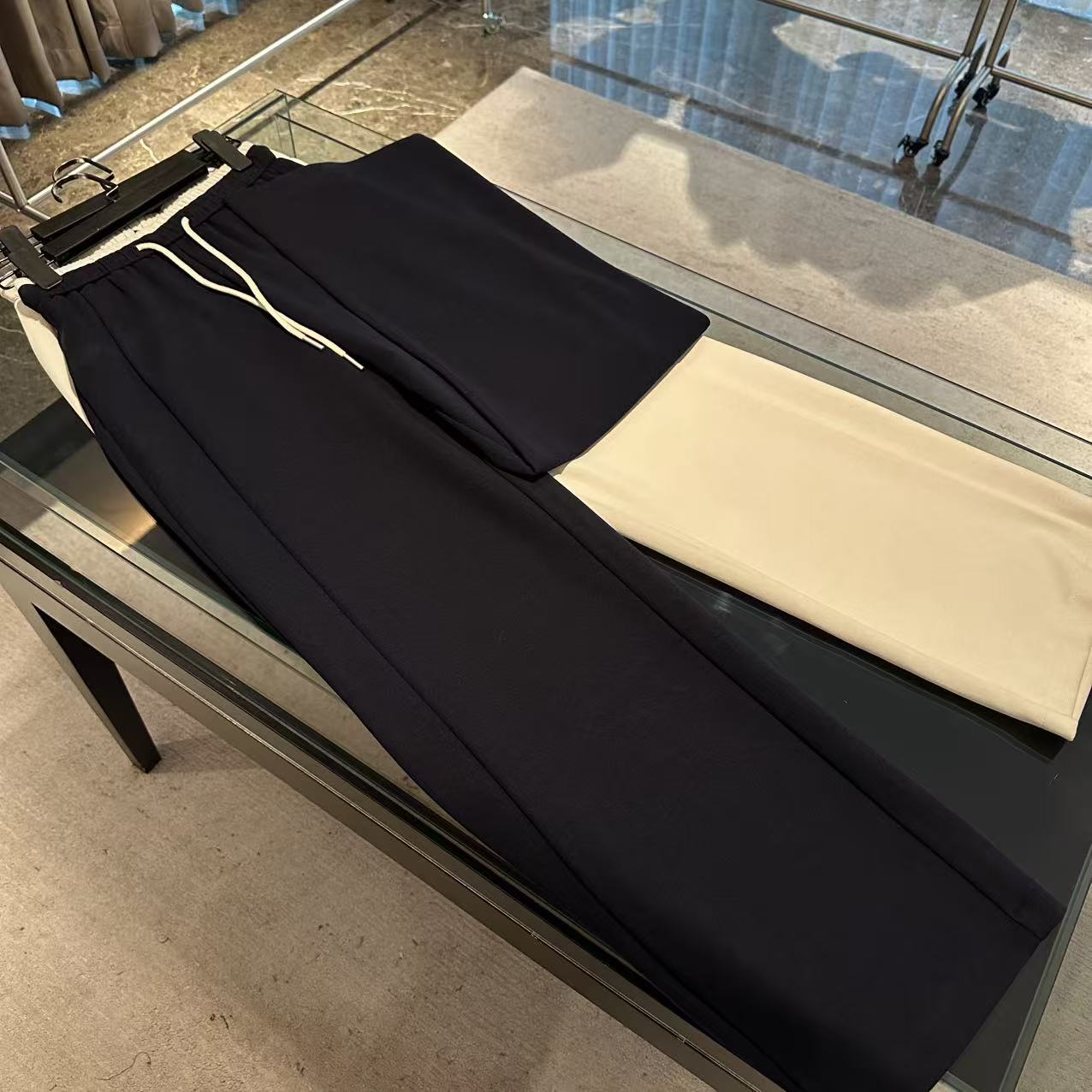 老钱风刺绣百搭休闲长裤