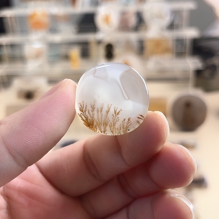 玛瑙/玉髓未镶嵌吊坠(不含链)