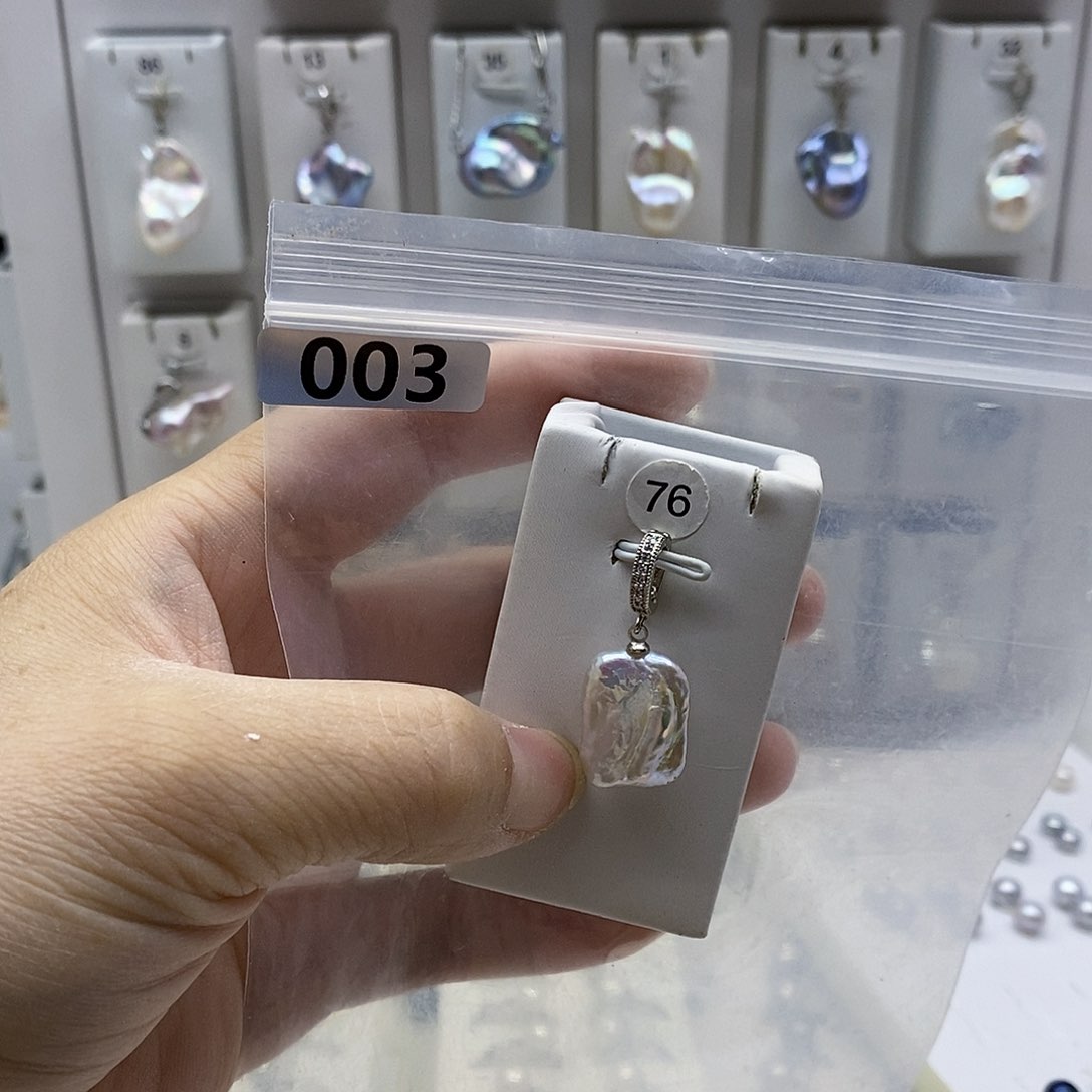 颈饰合金淡水珍珠