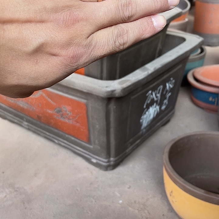 流***洋花盆紫砂紫砂花盆