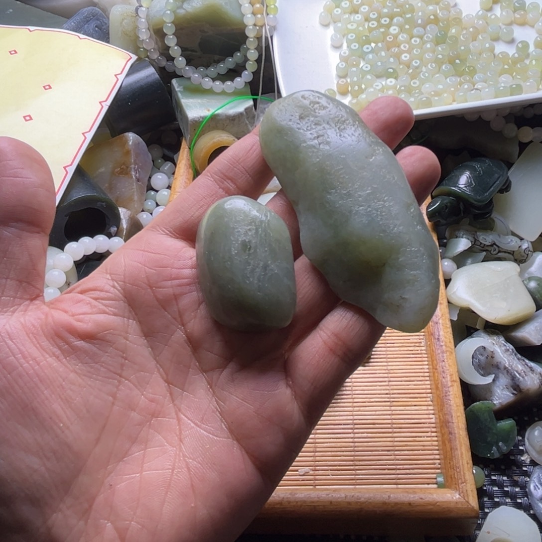 林***室和田玉（糖玉）未镶嵌挂件