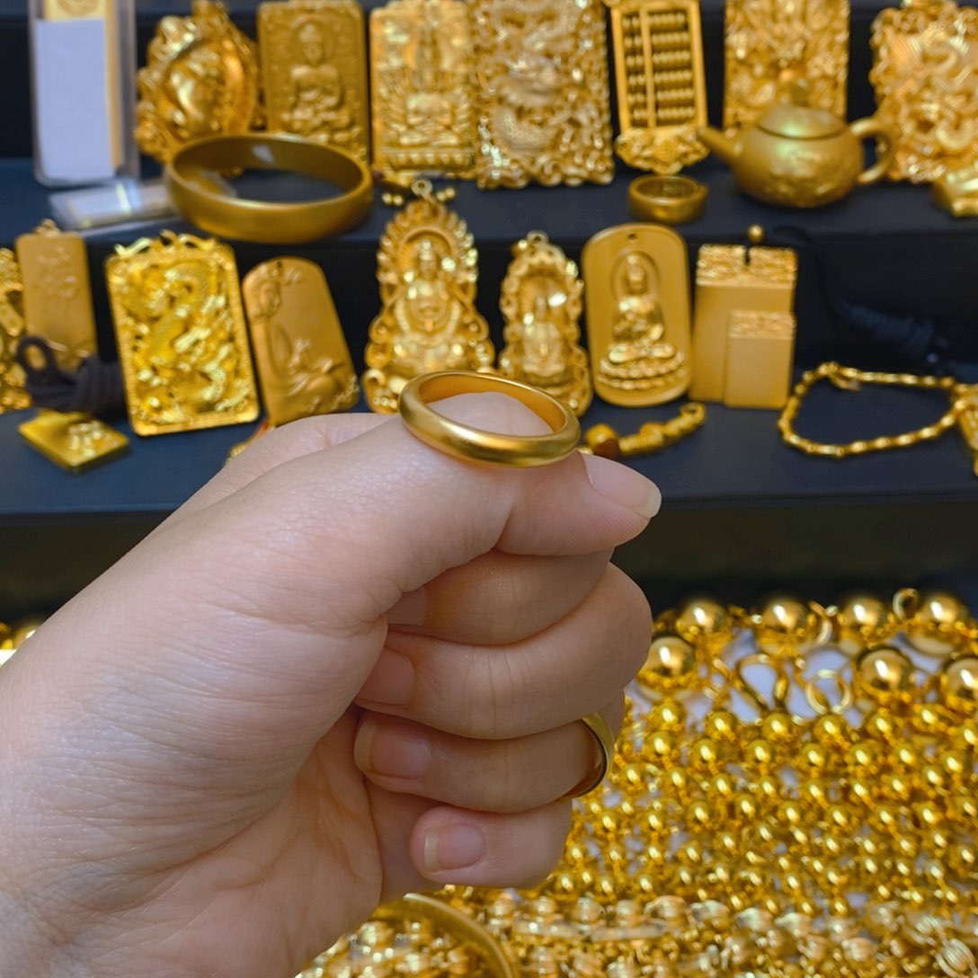 合金无新款泥鳅背戒指7号