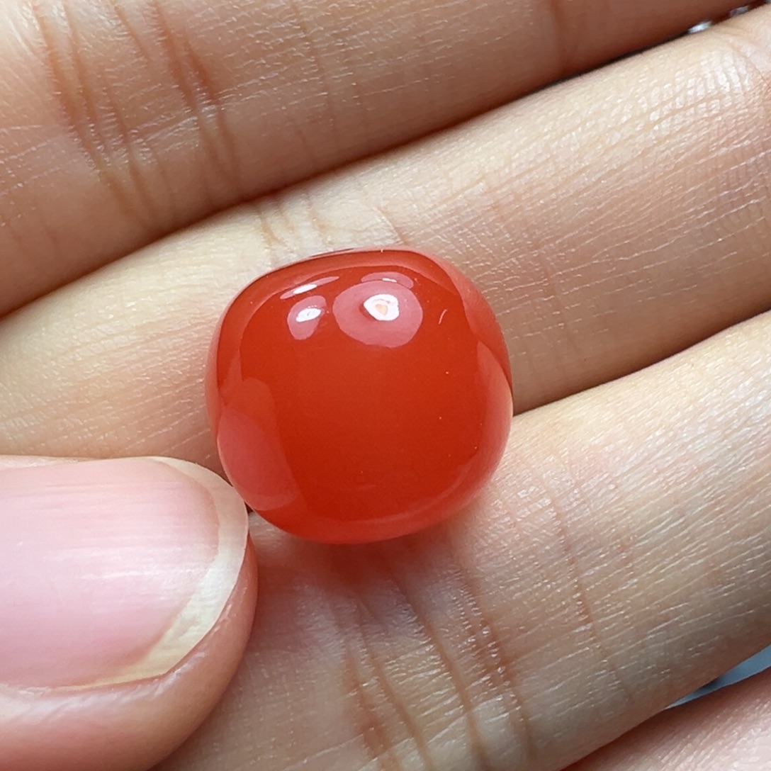 南红玛瑙珠子未镶嵌