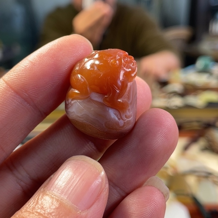 颈饰未镶嵌南红玛瑙