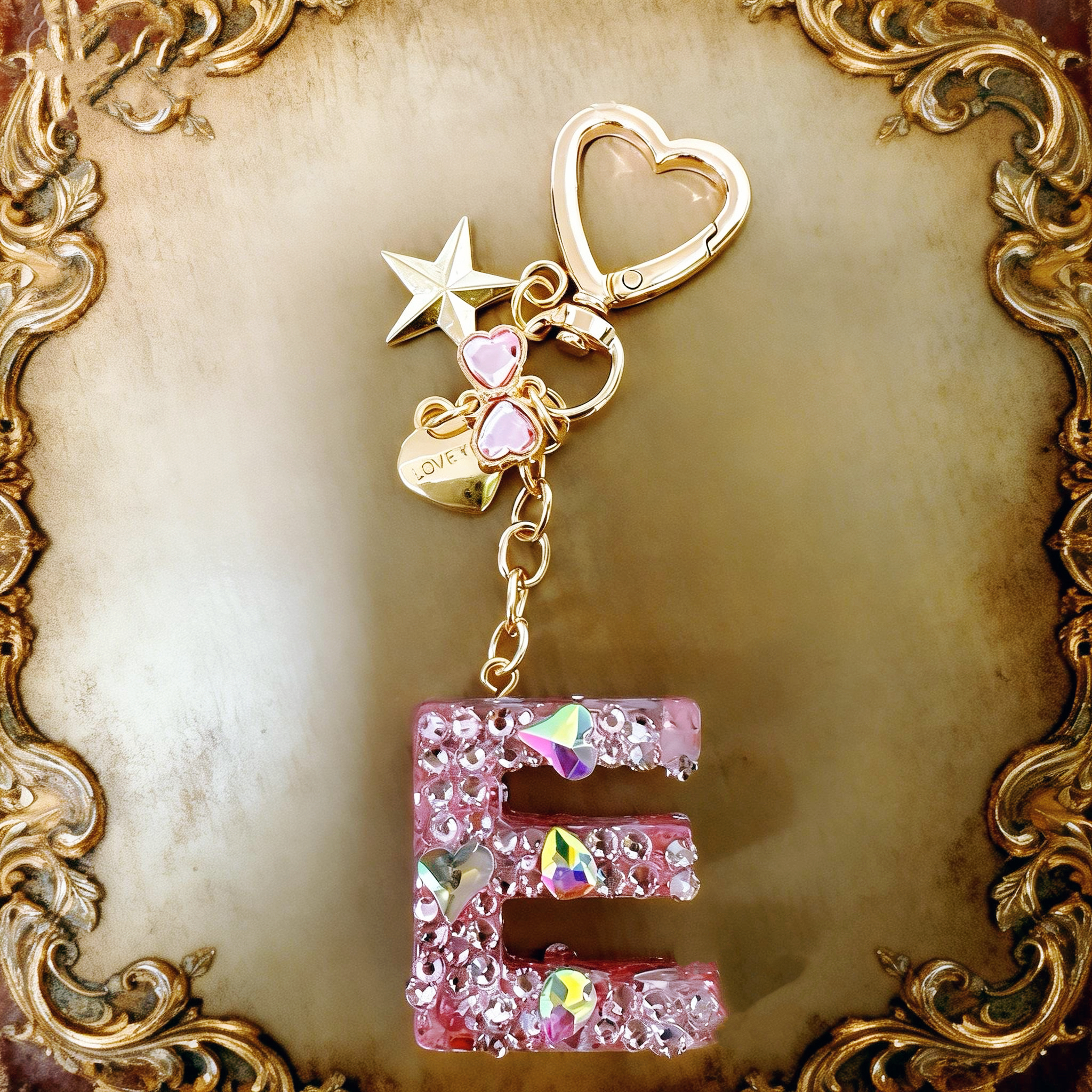 可爱节日风钥匙扣手机包包挂件定制配饰