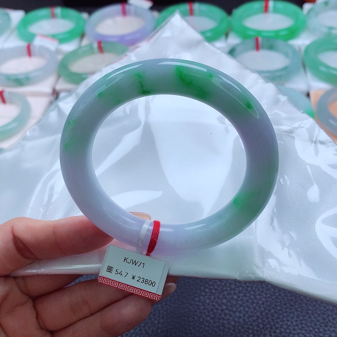 翡翠手镯未镶嵌54.55.56