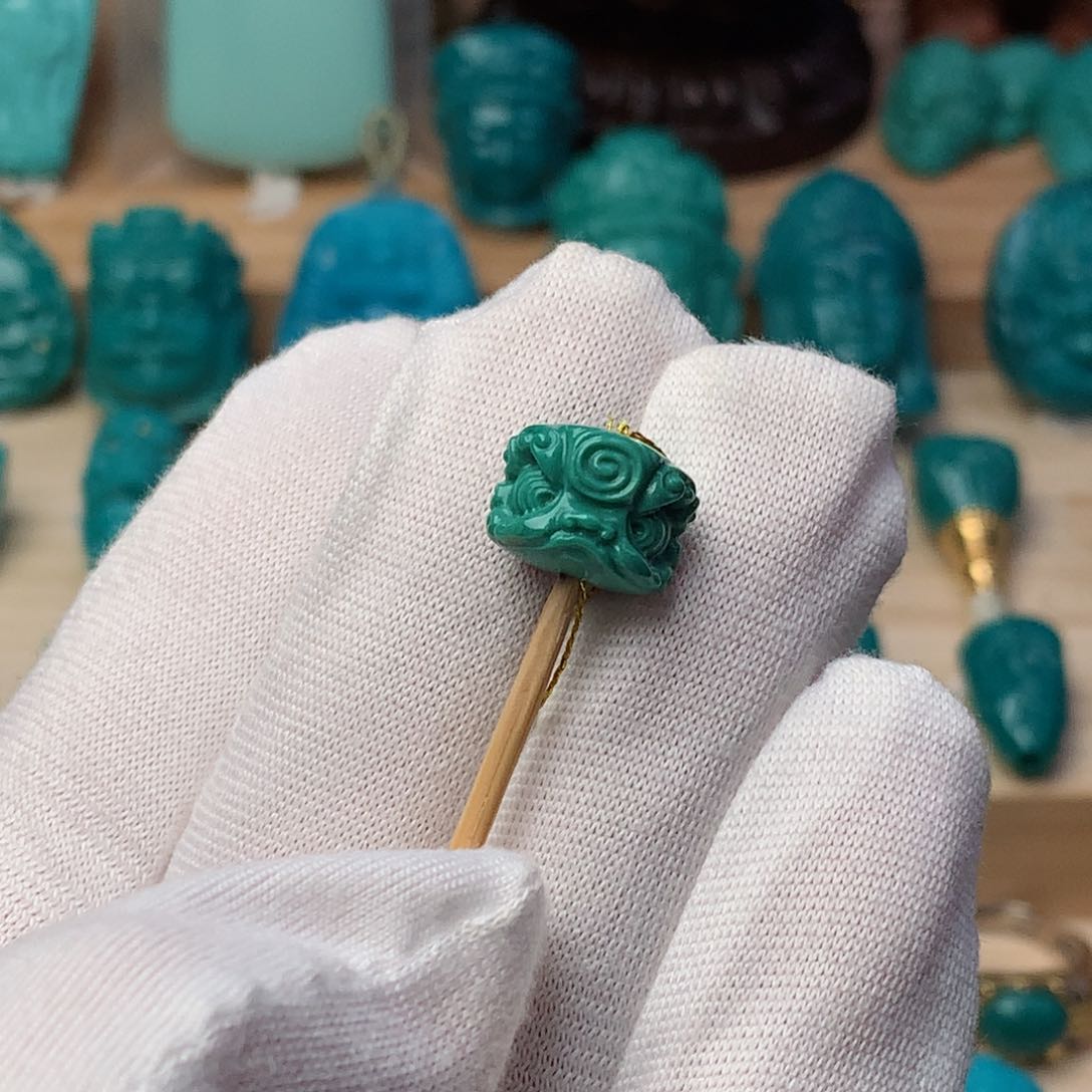 绿松石珠宝奇石未镶嵌