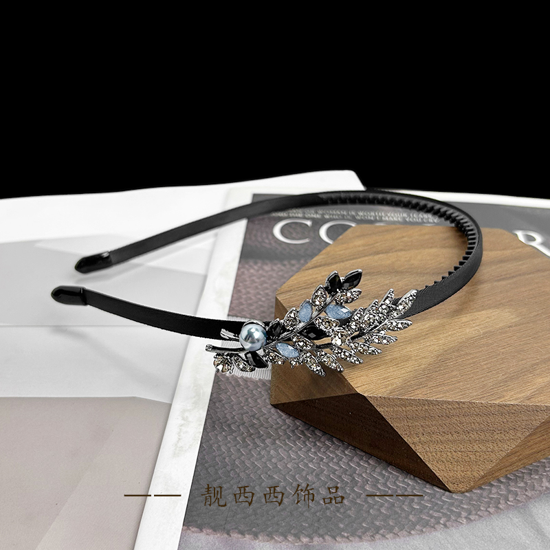 【LXX靓西西】513 精致麦穗轻奢感气质0.6厘米防滑细发箍