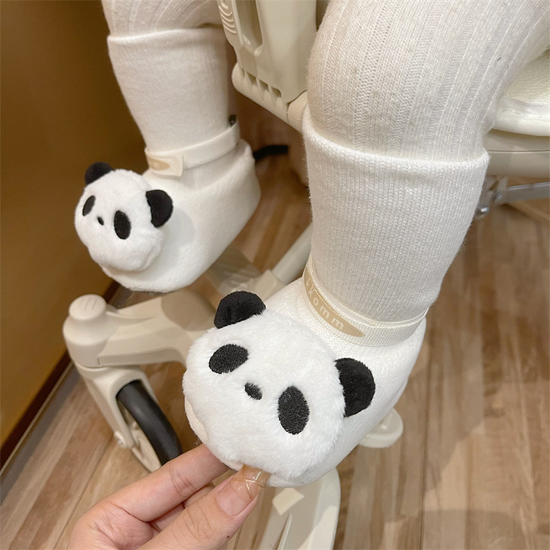 CC秋冬季保暖宝宝婴儿鞋学步棉鞋袜卡通软底加厚棉鞋