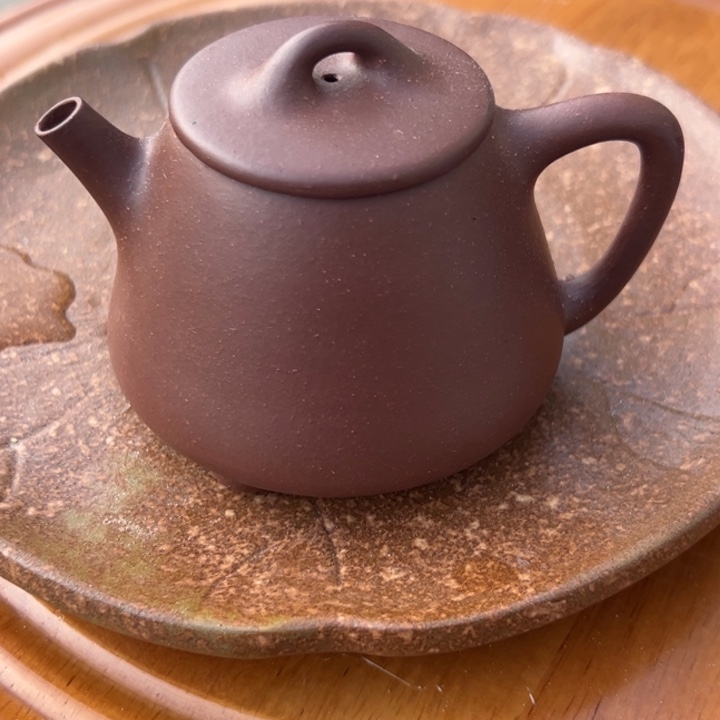 紫砂茶壶底槽青小高票