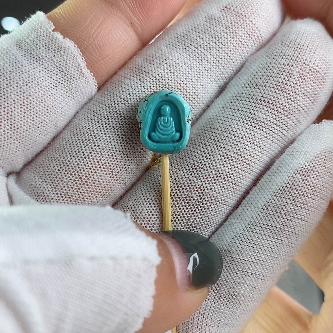 绿松石珠宝奇石未镶嵌