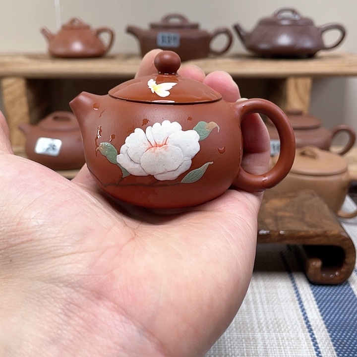 紫砂茶壶吃****～原矿手工紫砂壶