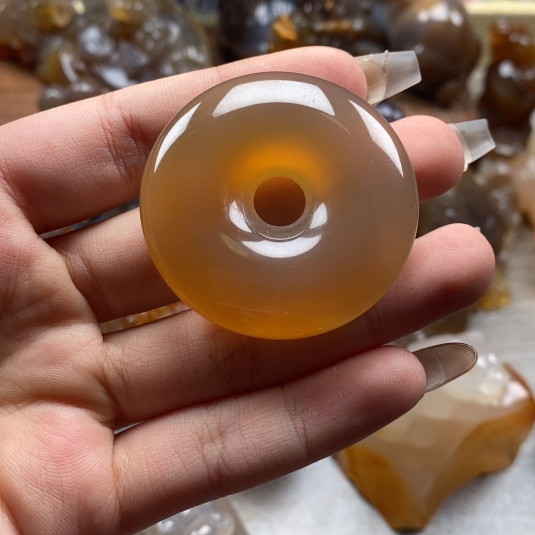 玛瑙/玉髓未镶嵌颈饰