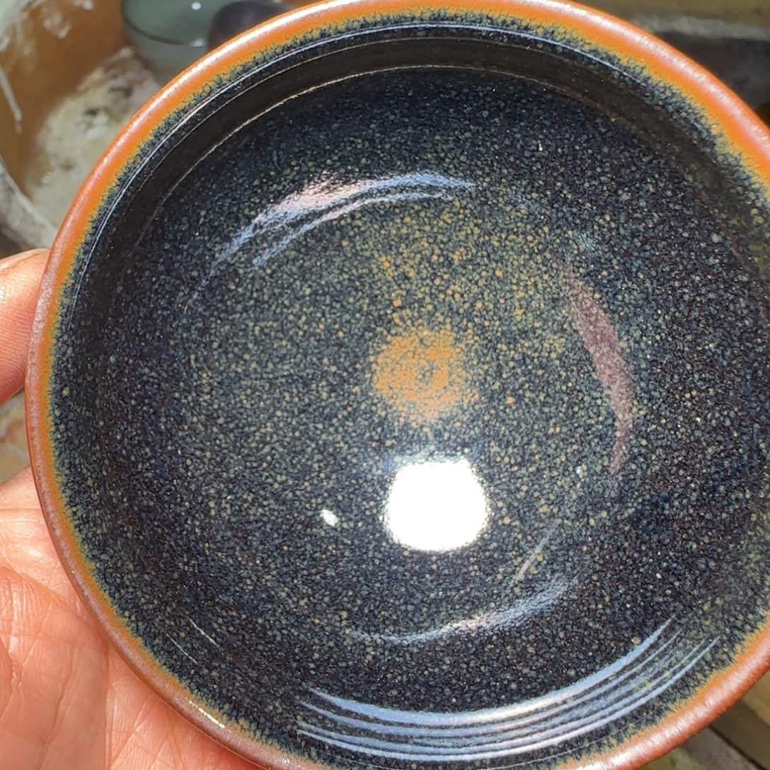 柴烧建盏茶盏茶杯33