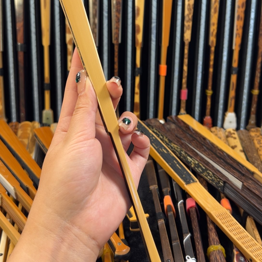 扇子突**牙折扇折扇折扇