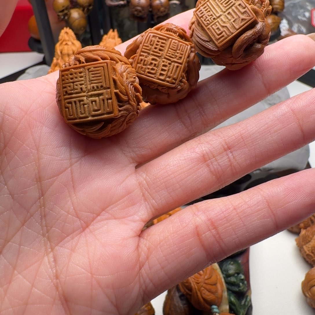 手串/手链橄榄核恭**財翟娟九五至尊2.4