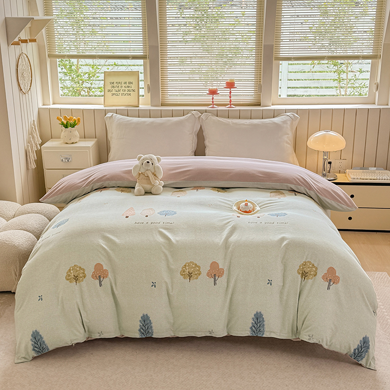 加厚单件被套全棉单人学生宿舍床上单被套纯棉被套