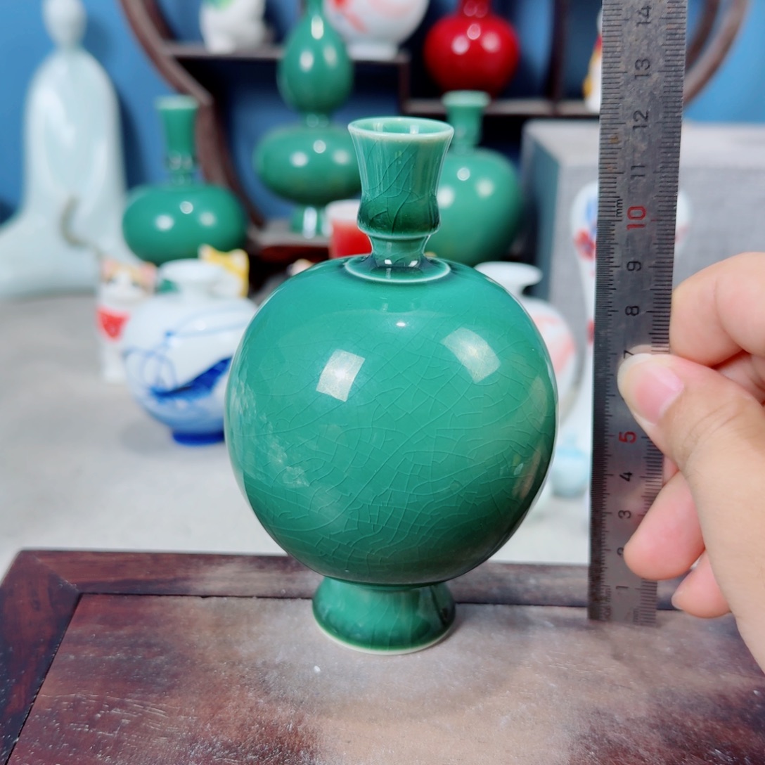 陶瓷手工小花器摆件