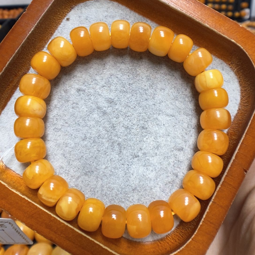 蜜蜡手链未镶嵌蜜蜡