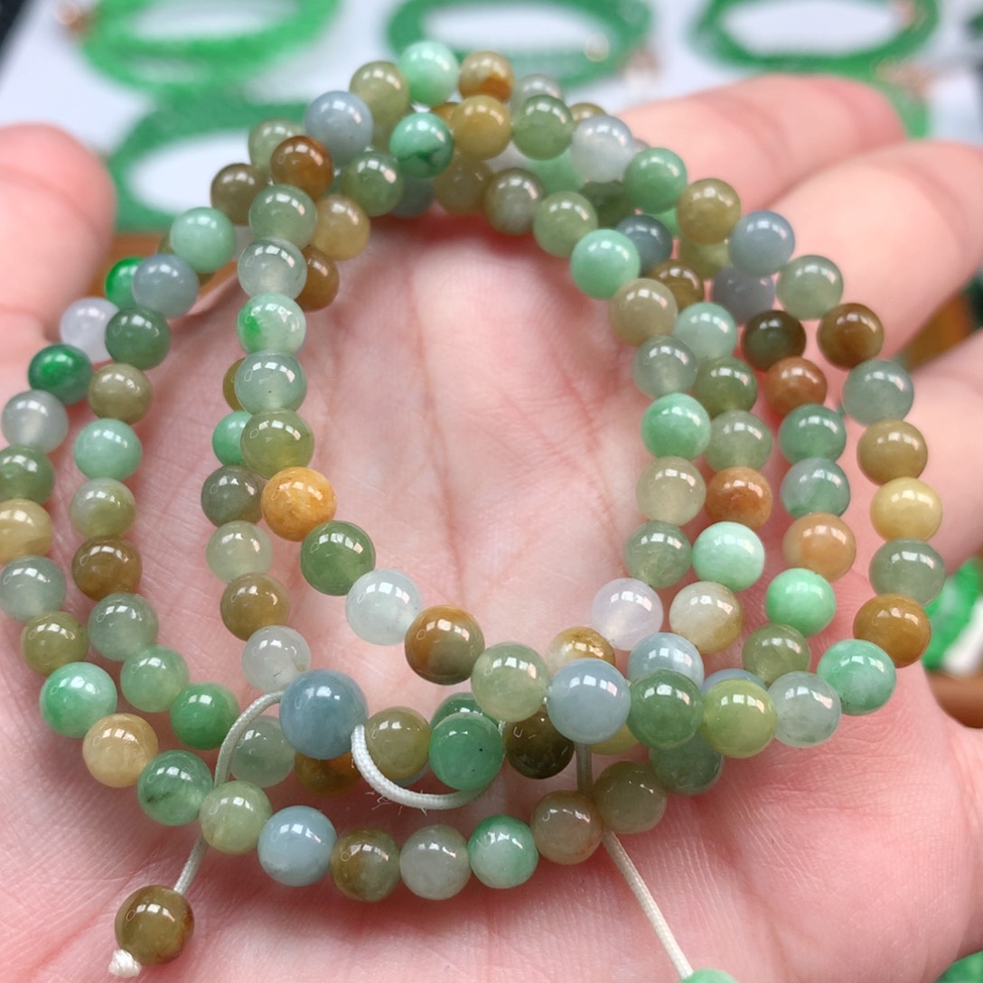 翡翠手链未镶嵌翡翠