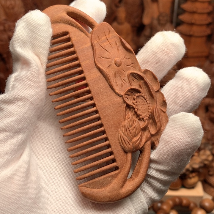 檀香木把件老山檀手把件吊坠