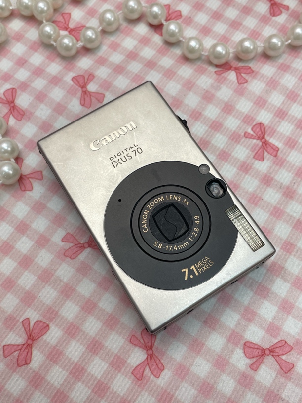 95新 Canon/佳能 ixus70冷白皮氛围感十足奶油肌仅一台