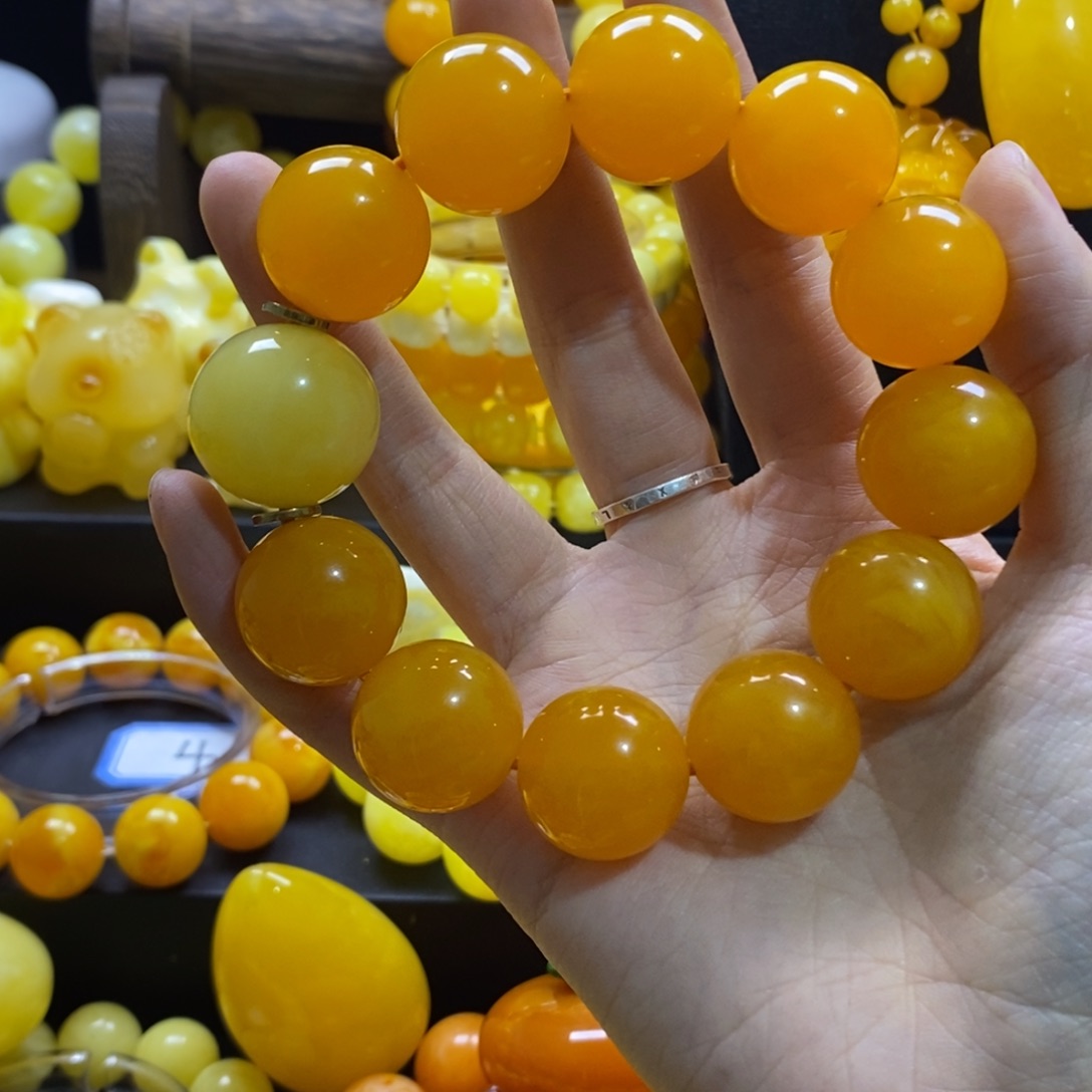 十***后非金属全品无暇卡20手串