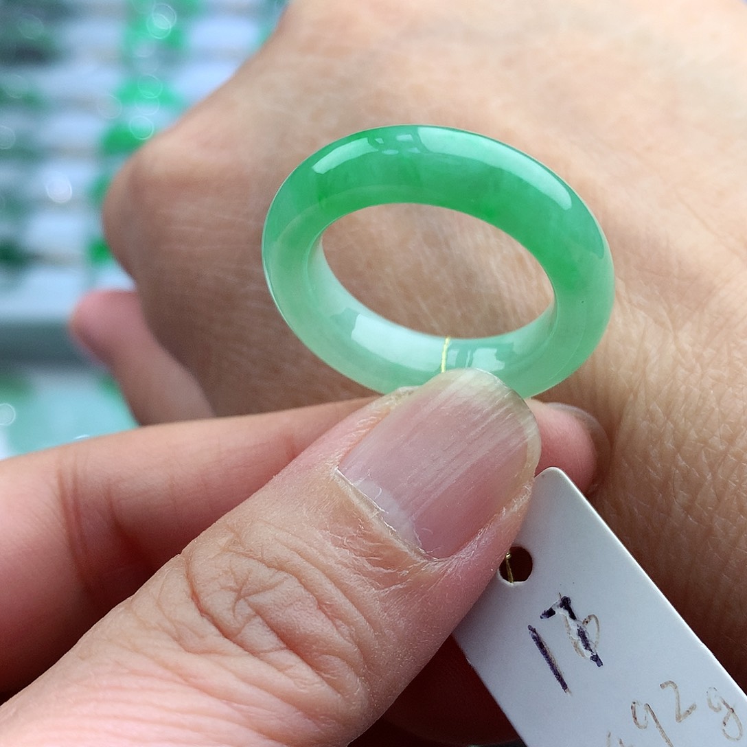 未镶嵌戒指翡翠17号