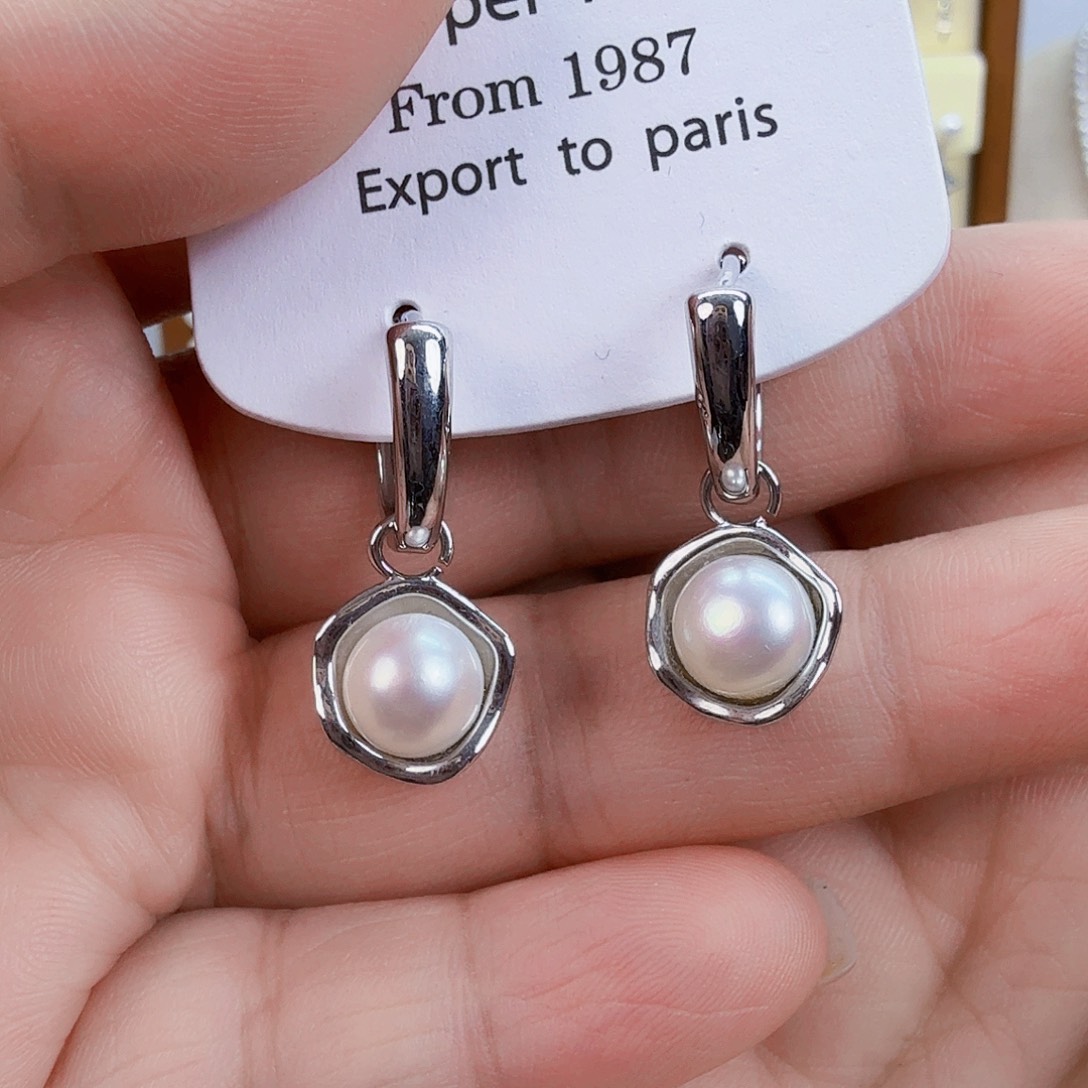 未镶嵌耳饰淡水珍珠