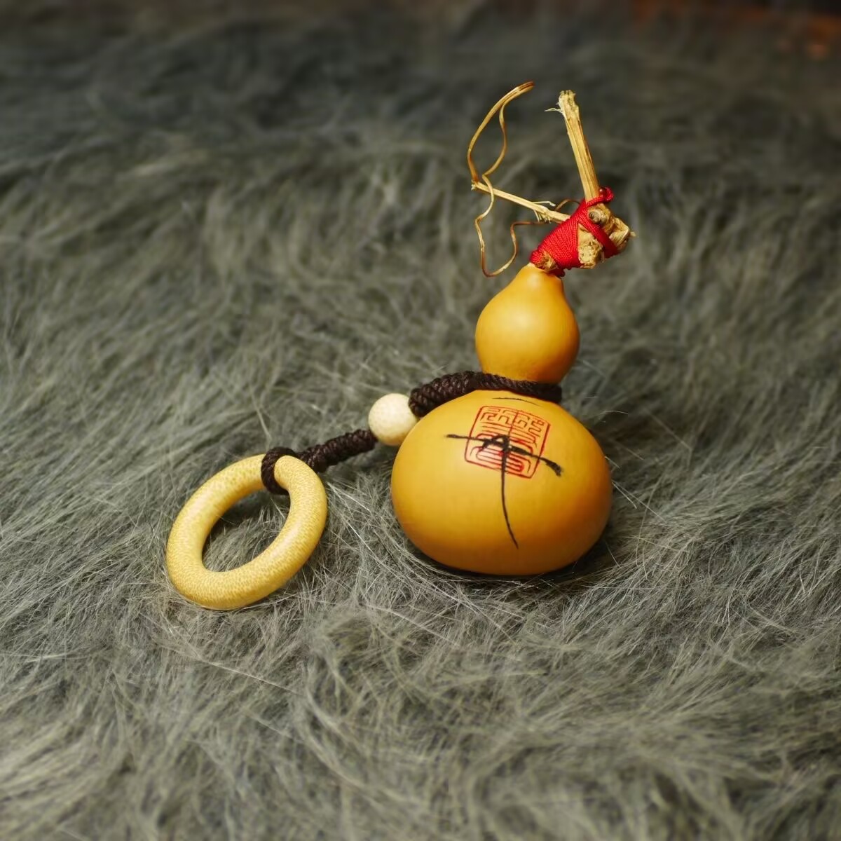 【直播间选品链接】琪琪手工葫芦工艺品把玩摆件个性手工小葫芦一号