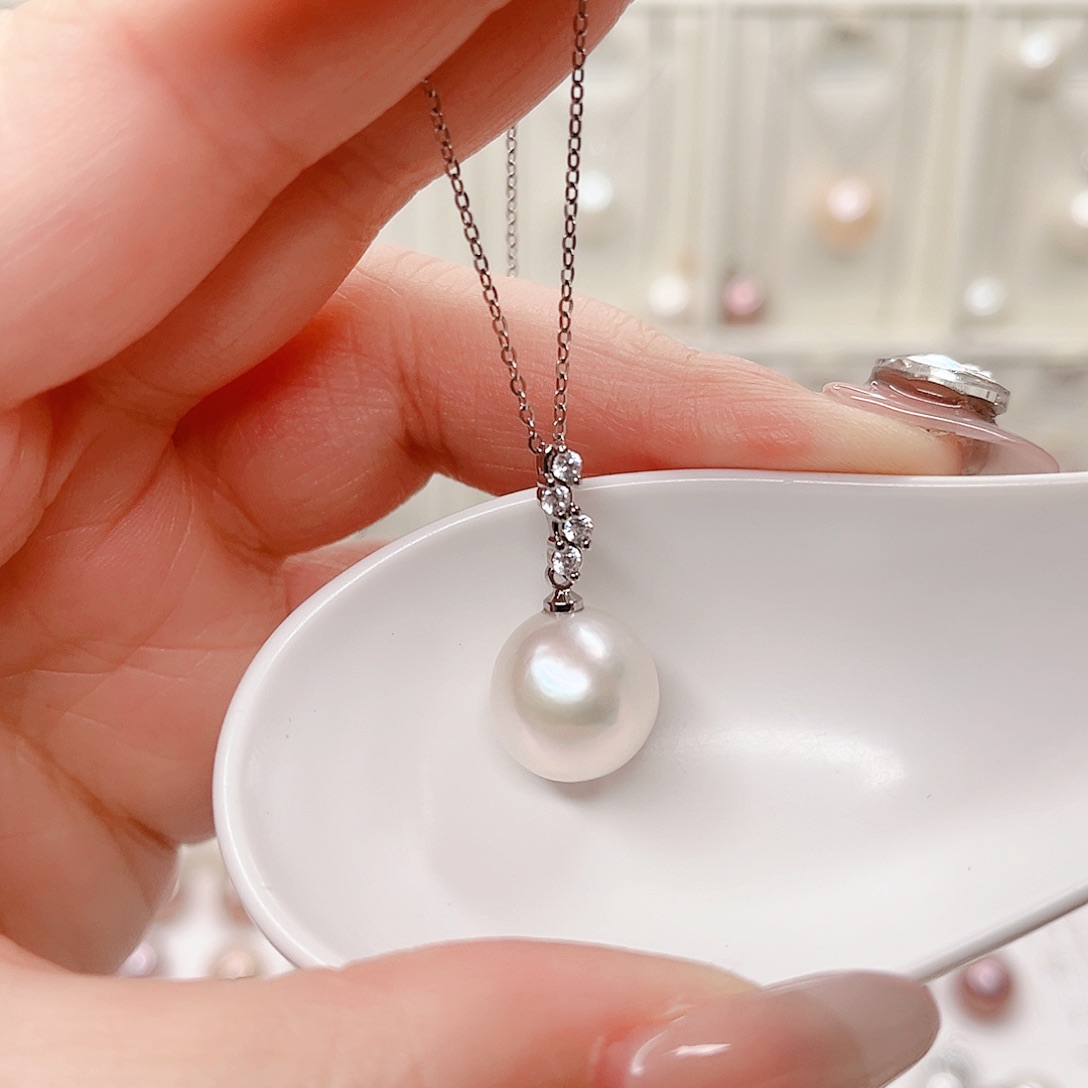 吊坠(赠链)淡水珍珠合金